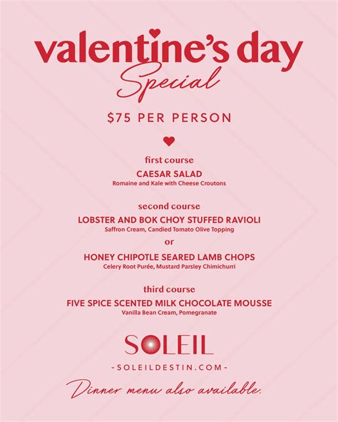 prixe fixe dinner los angeles valentines inexpensive